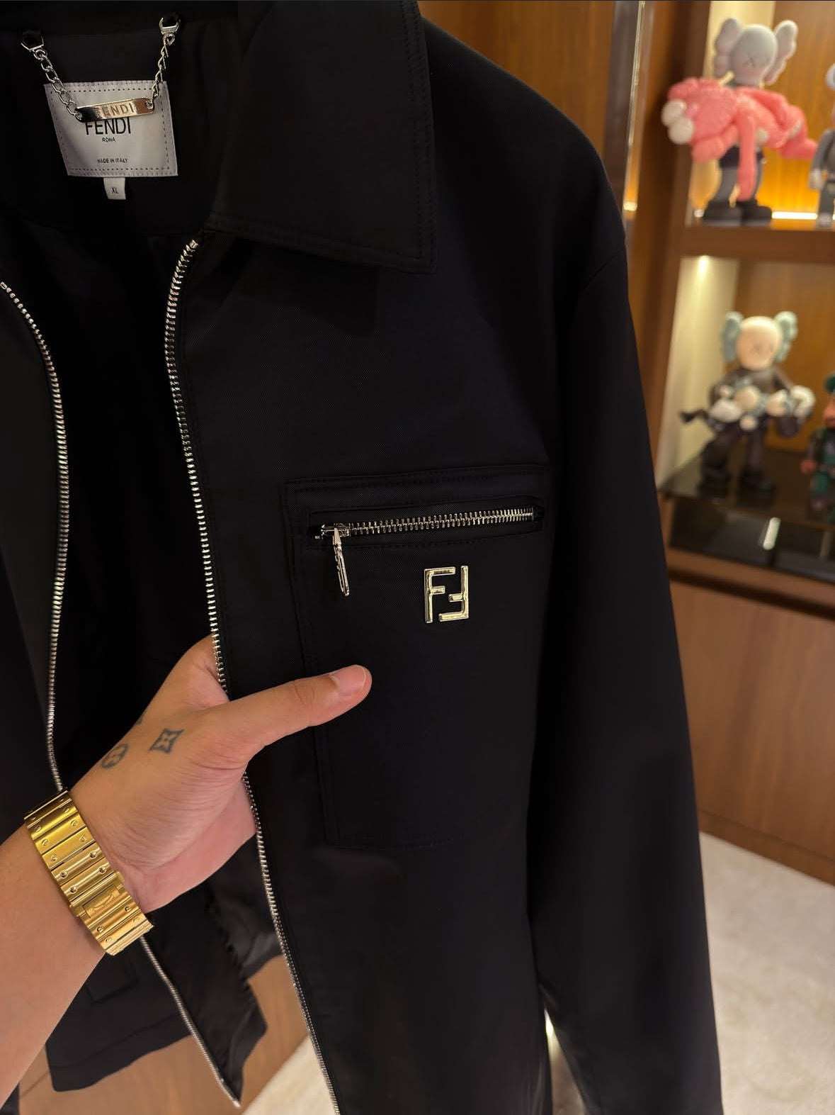 Jacket fendi - CBLACK
