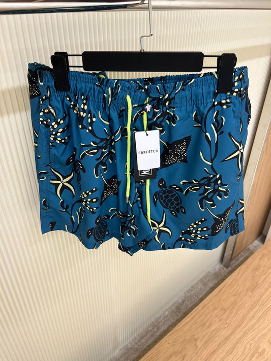 Vilebrequin Men’s Swim Shorts – Tropical Sea Life Print
