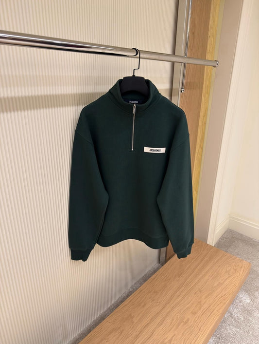 Jacquemus "Le Camionneur Gros Grain" sweatshirt.