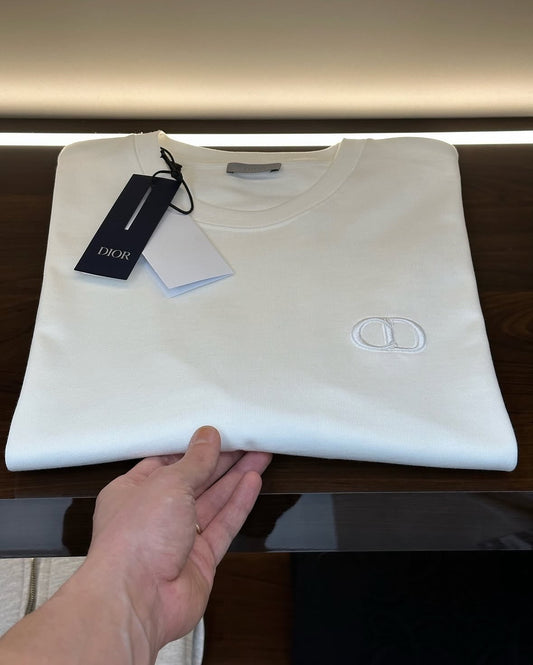 Dior CD Logo T-Shirt – White