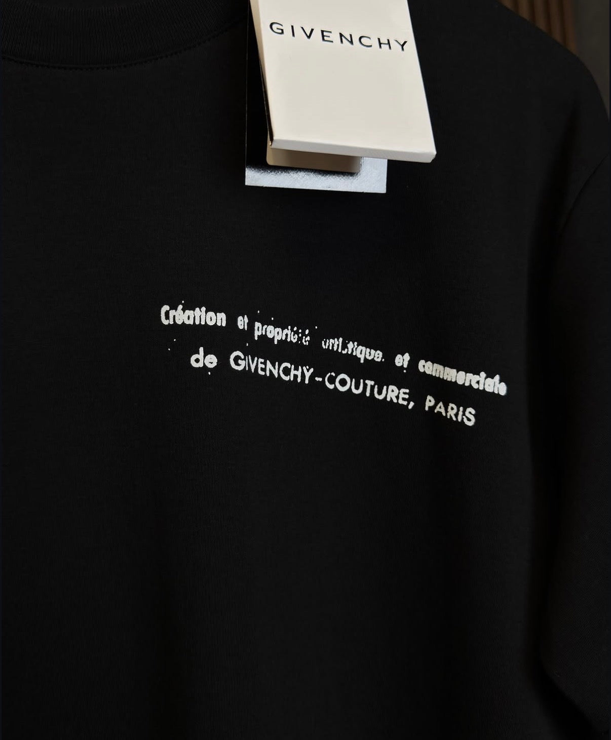 GIVENCHY Signature Embroidered T-Shirt | Black