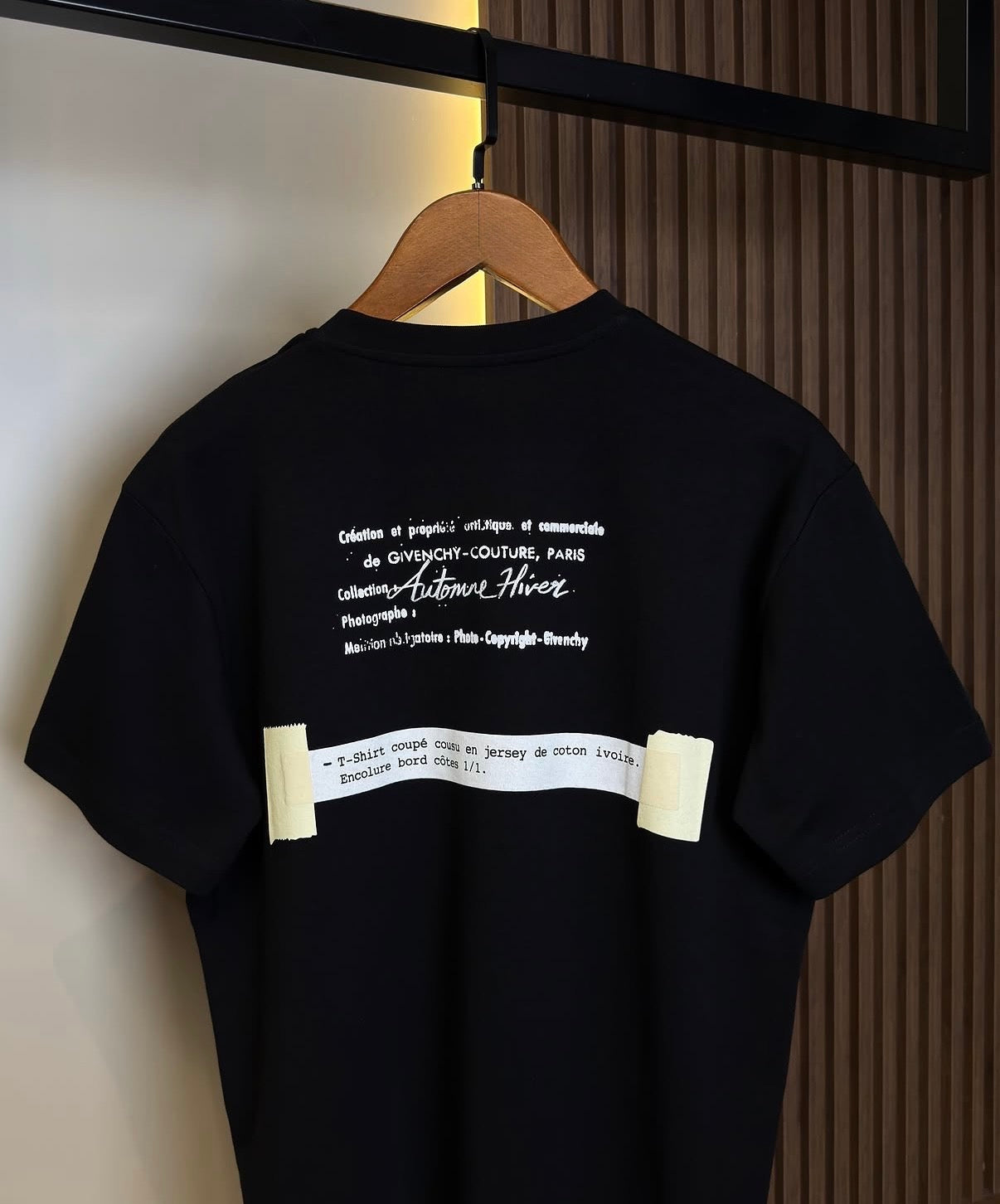 GIVENCHY Signature Embroidered T-Shirt | Black