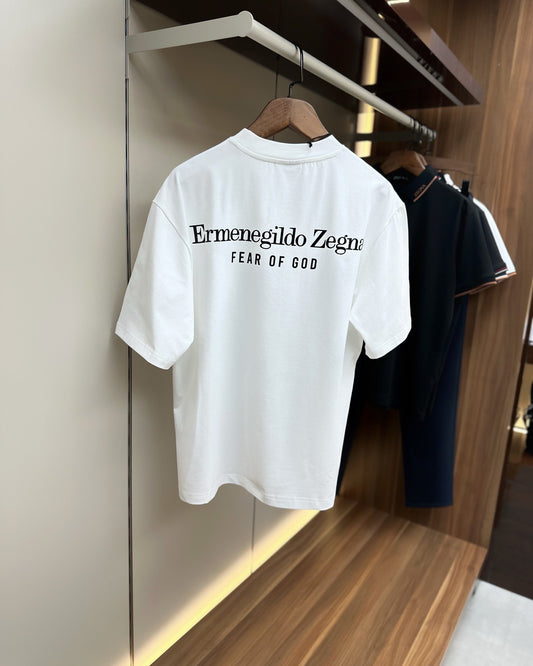 White Zegna x Fear of God T-Shirt