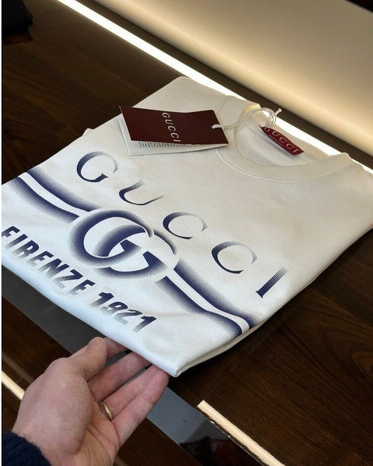 GUCCI Inspired Firenze 1921 T-Shirt Italian Elegance
