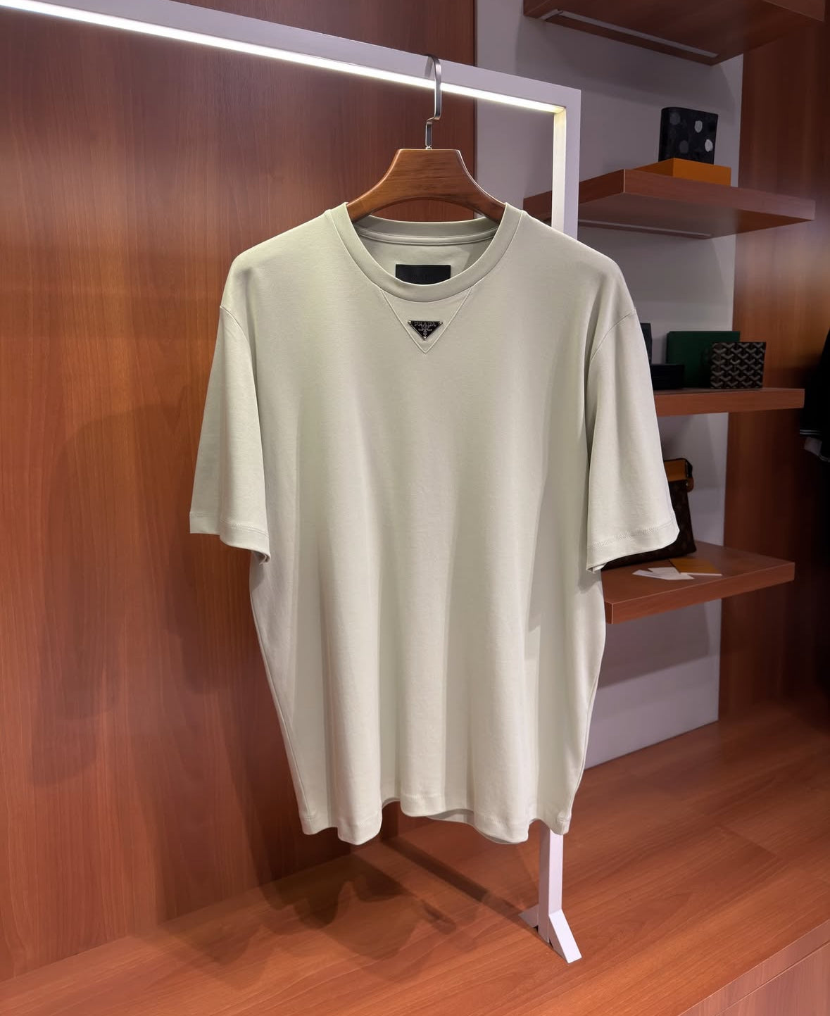 Minimalist Luxury Logo T-Shirt by Prada - CBLACK