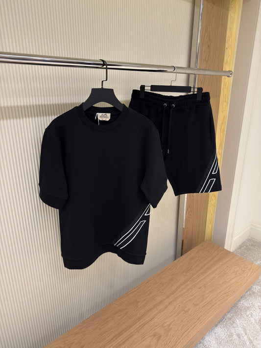Hermès Black Graphic Summer Set