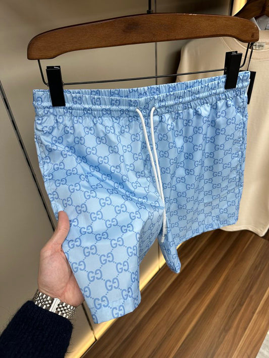 Gucci Monogram Swim Shorts – Brown GG Nylon
