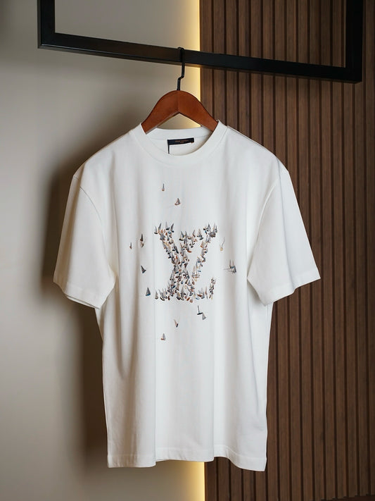 Louis Vuitton Sailboat Monogram T-Shirt – White