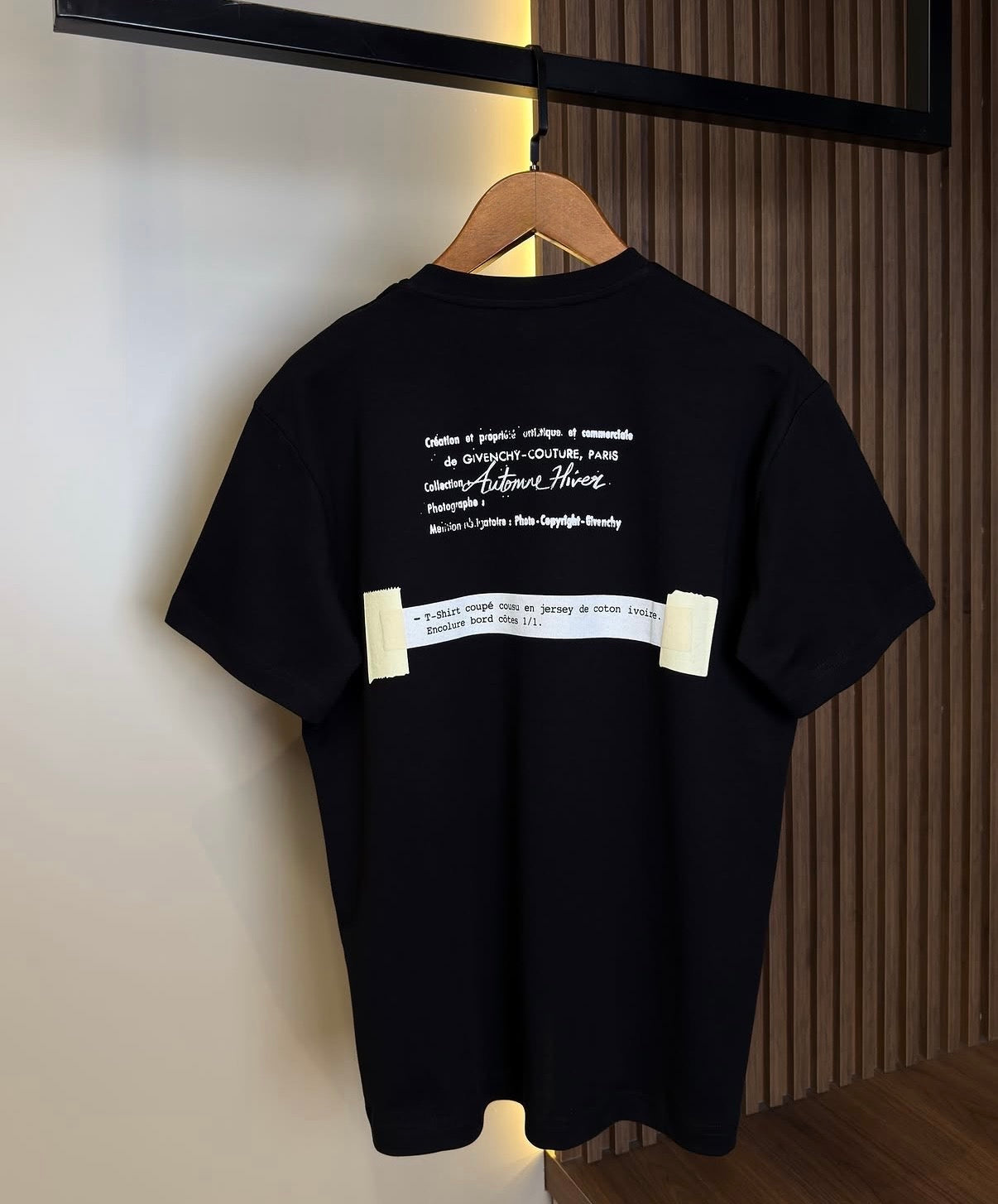 GIVENCHY Signature Embroidered T-Shirt | Black