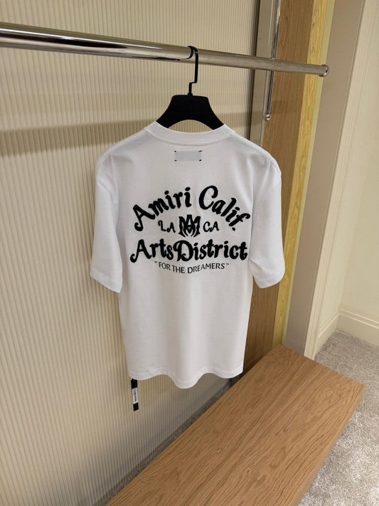 Amiri “Arts District” White T-Shirt – LA CA Edition