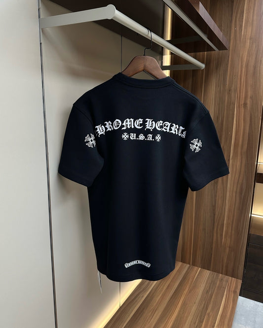 Chrome Hearts Classic Black Tee