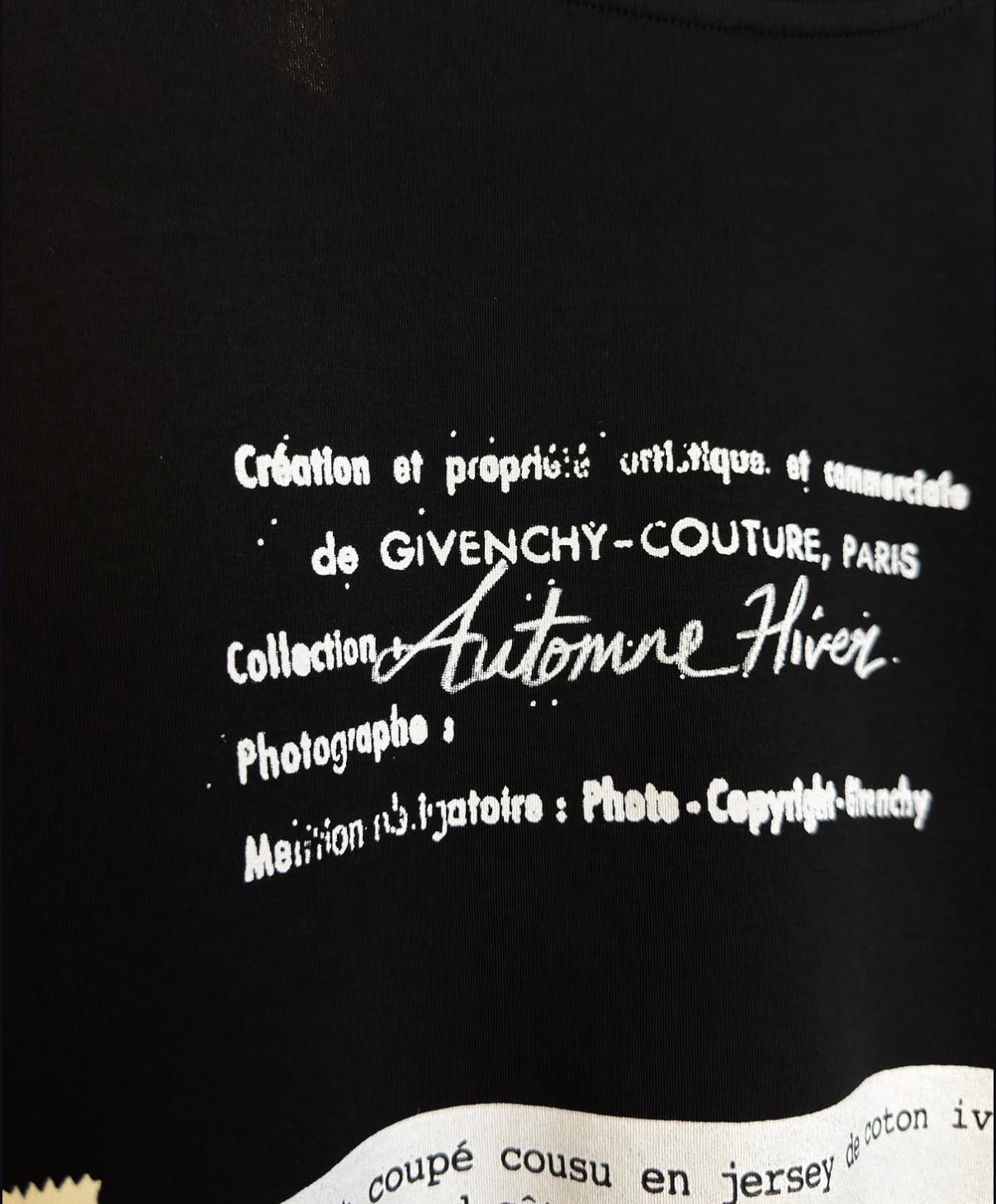 GIVENCHY Signature Embroidered T-Shirt | Black