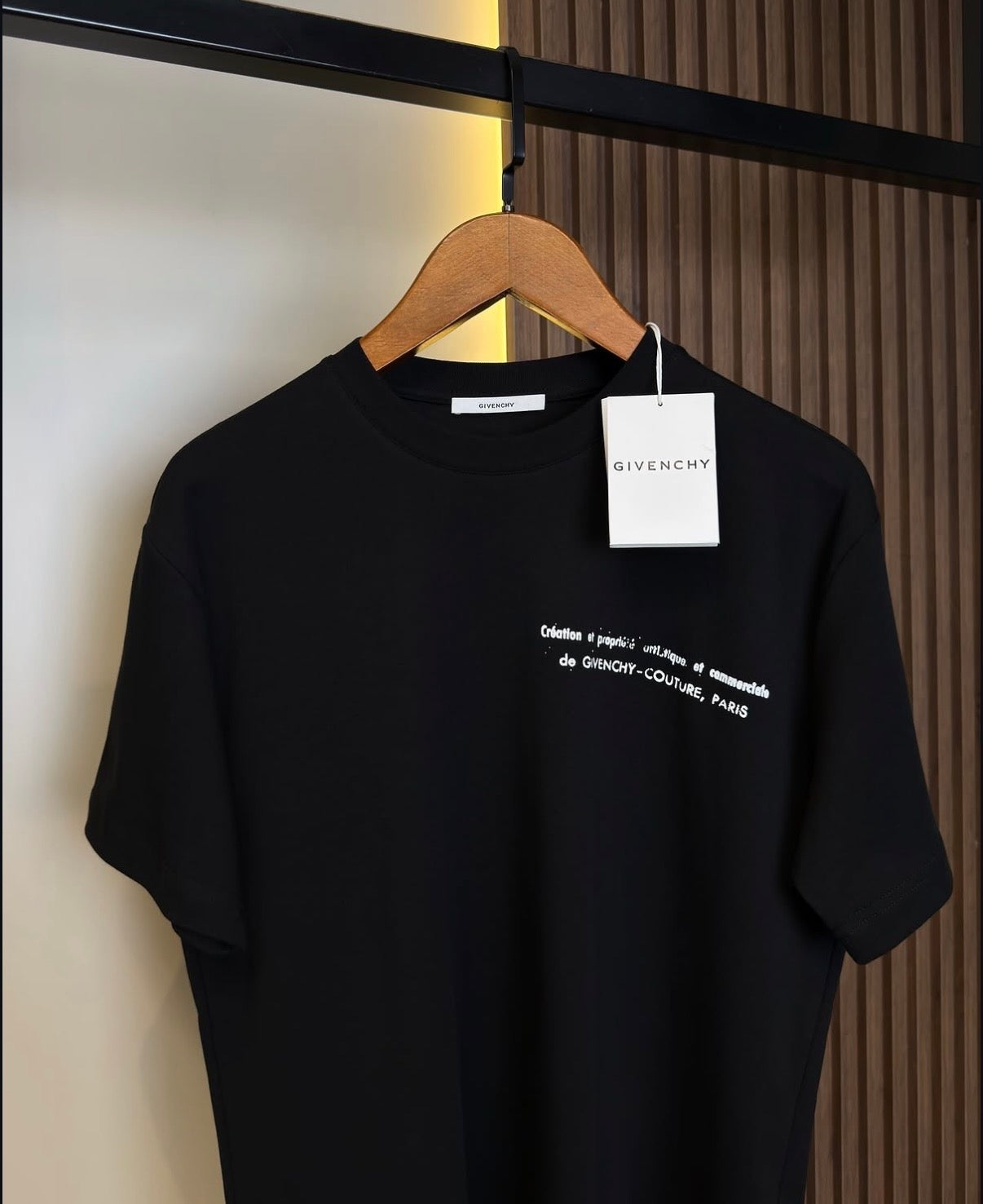 GIVENCHY Signature Embroidered T-Shirt | Black