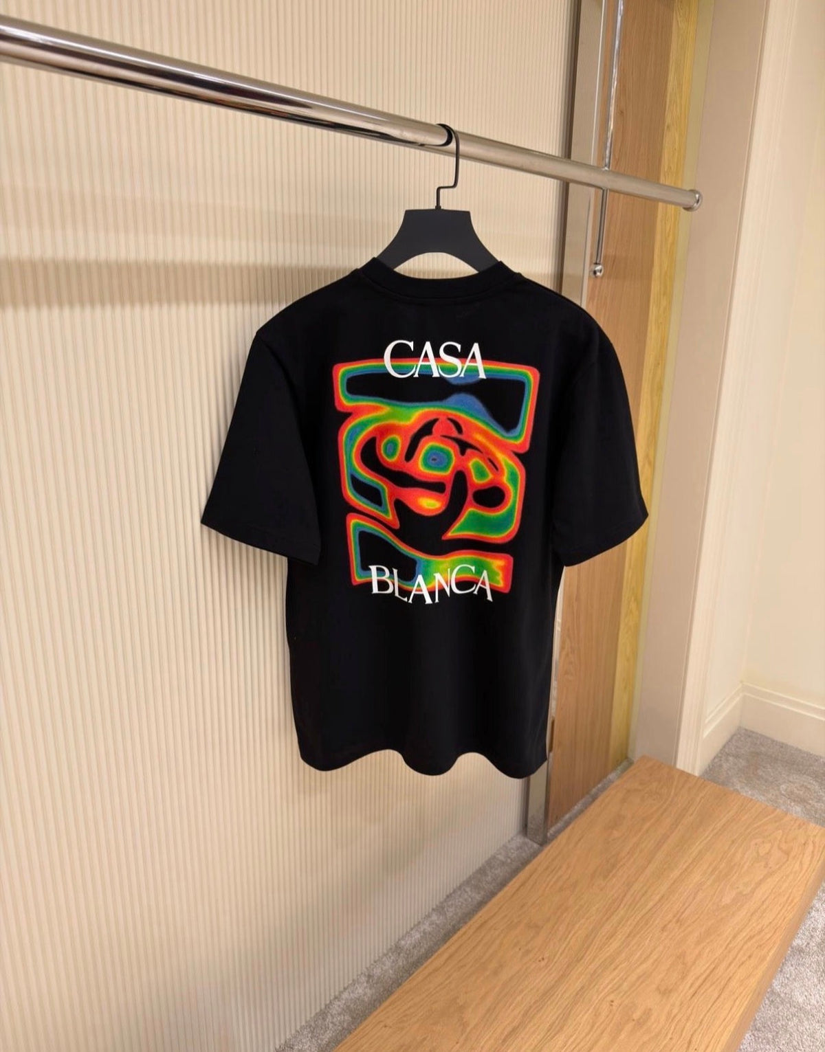 Casablanca Casa Graphic Logo T-Shirt – Blac