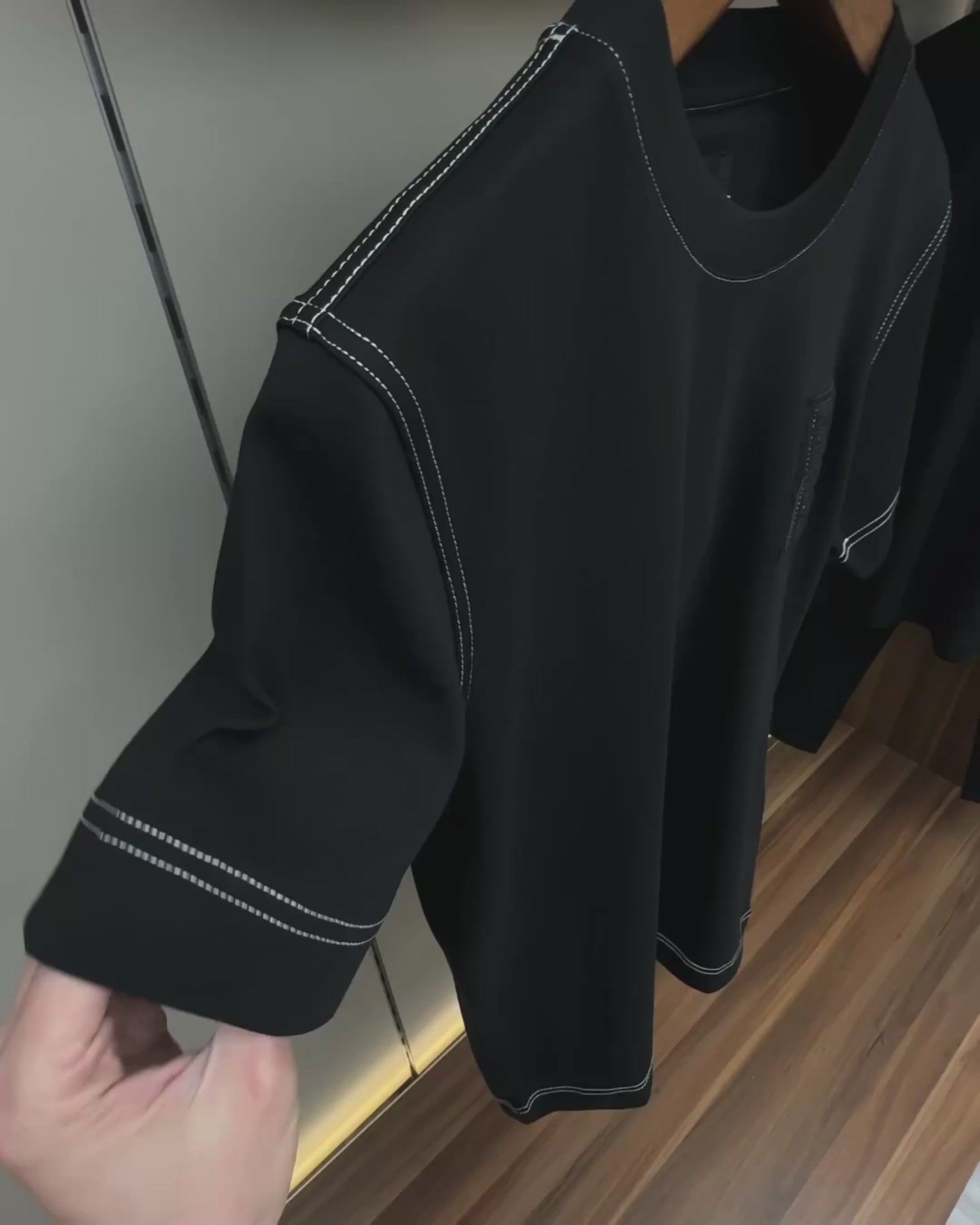 Givenchy 4G Embroidered Logo Tee – Black Edition