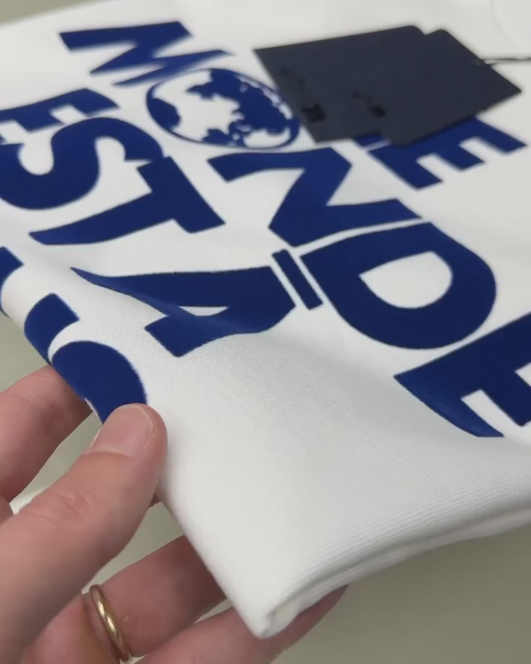 Louis Vuitton White “Le Monde Est à Vous” T-Shirt
